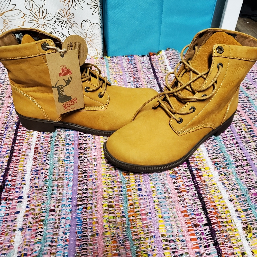 Kodiak Genuine Leather Waterproof Boots